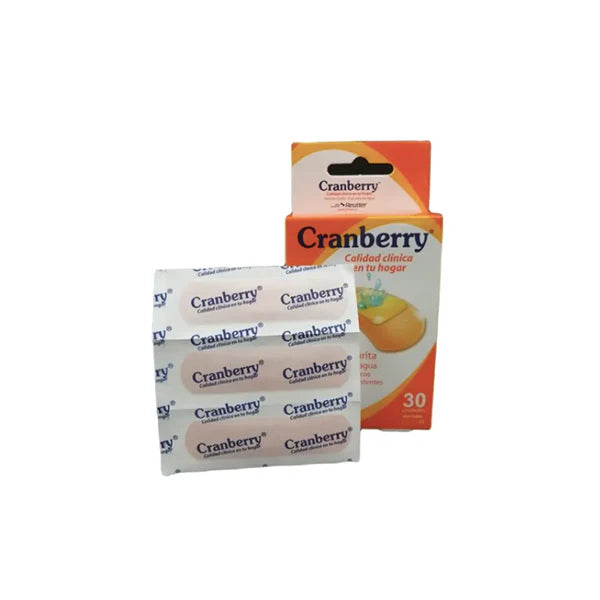 PARCHE CURITA Cranberry RESISTENTE AL AGUA X 30 UN
