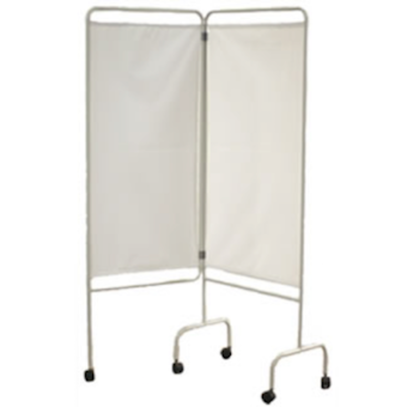 Biombo 2 Cuerpos AC/Esmaltado Rodable