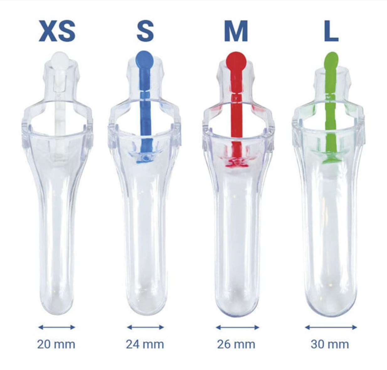 Espéculos desechables estériles, Tallas S,M,L