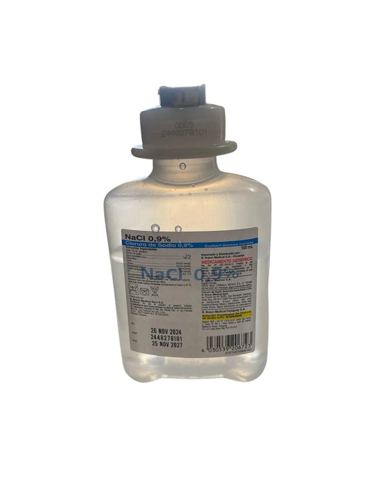 SUERO CLORURO DE SODIO 0,9% 100 ml BBRAUN