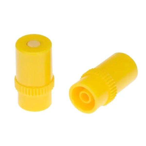 Tapa Amarilla Esteril Caja x 200