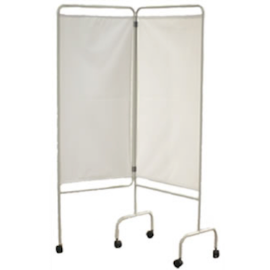 Biombo 2 Cuerpos AC/Esmaltado Rodable